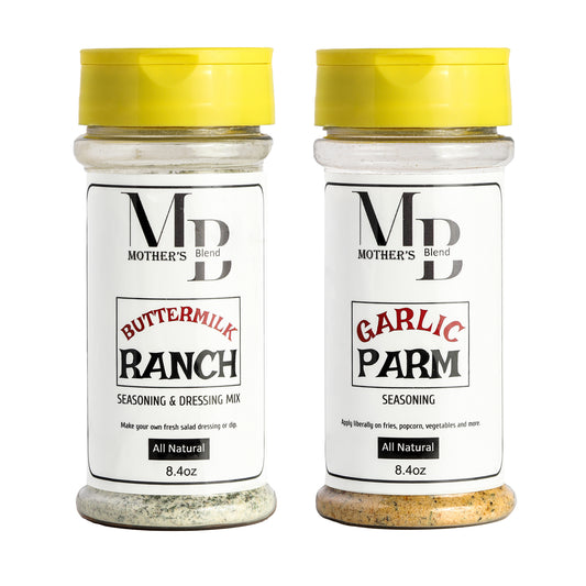 Garlic Parmesan and Buttermilk Ranch Combo